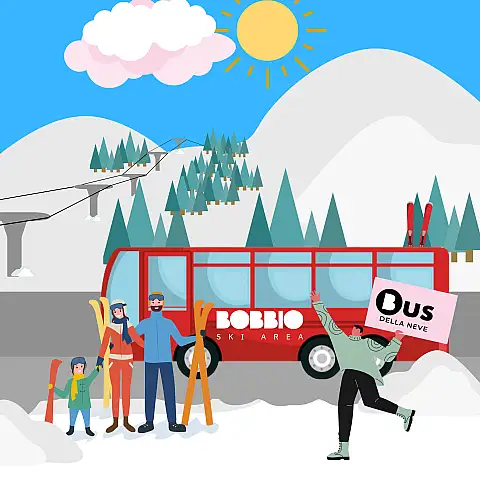 Prenota i tuoi posti sul Bus della Neve da Milano